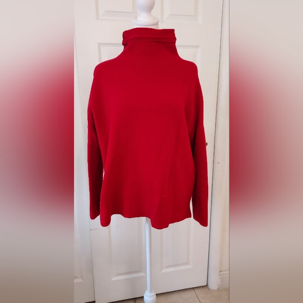 J. Jill Red Sweater Small Petite